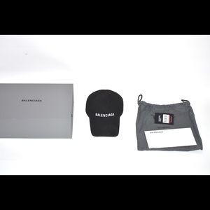 (Genuine) Balenciaga Hat Black/White